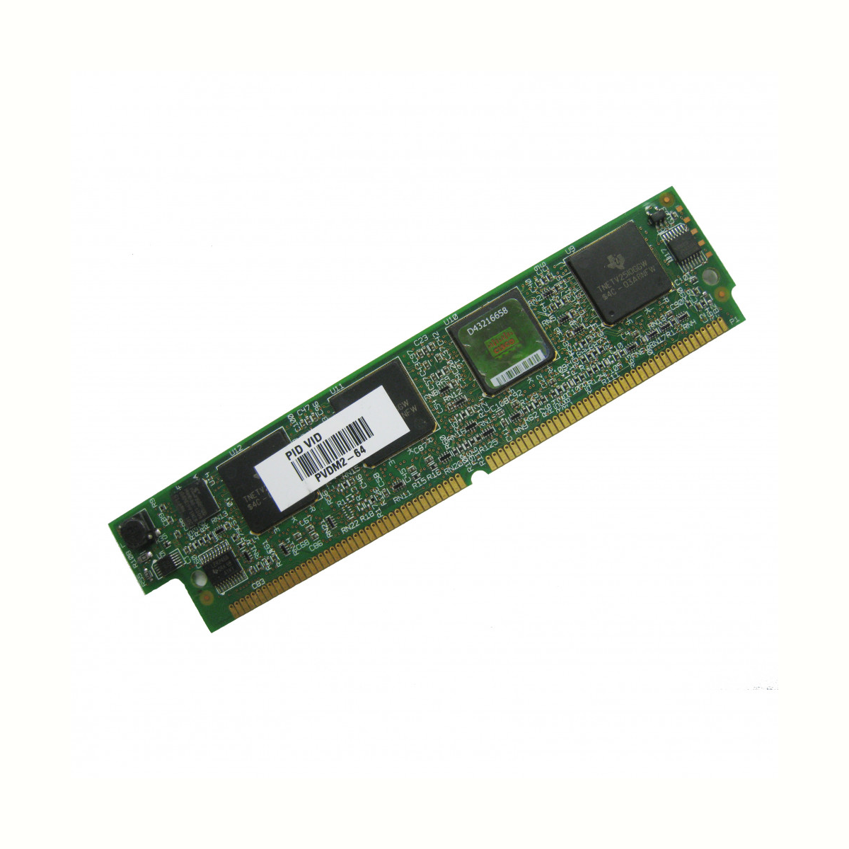 CISCO AS5X-PVDM2-64 AS5000 64-Channel Packet Voice/Fax DSP Module AS5000 64-Channel Packet Voice/Fax DSP Module