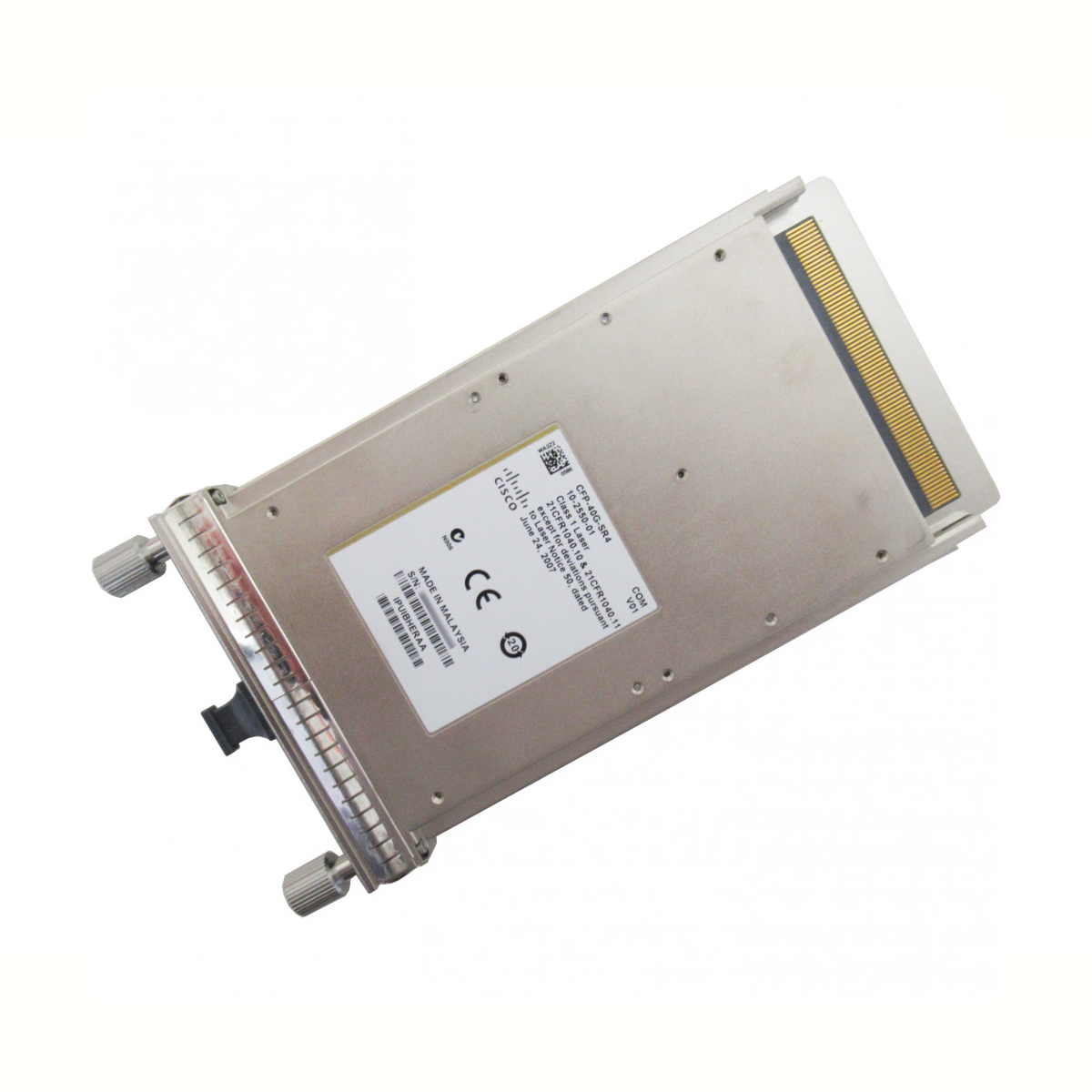 CISCO CFP-40G-SR4 40GBASE-SR4 CFP Module with MPO connector 40GBASE-SR4 CFP Module with MPO connector