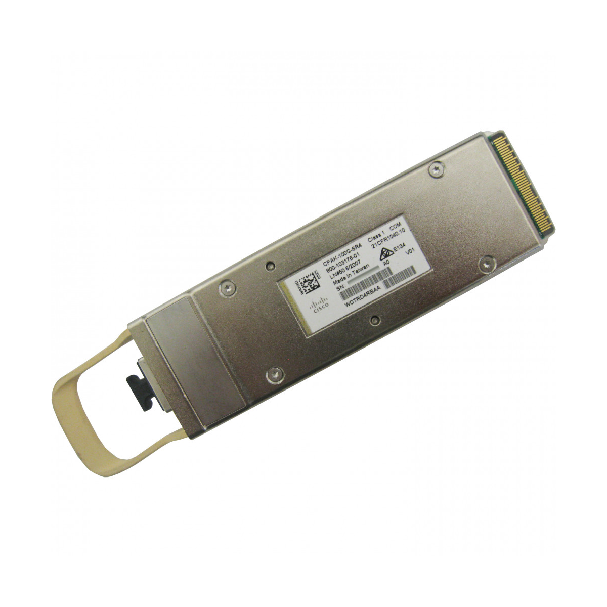 CISCO CPAK-100G-SR4 CPAK optical transceiver module. 100GBASE-SR4. 100m OM4 CPAK optical transceiver module. 100GBASE-SR4. 100m OM4