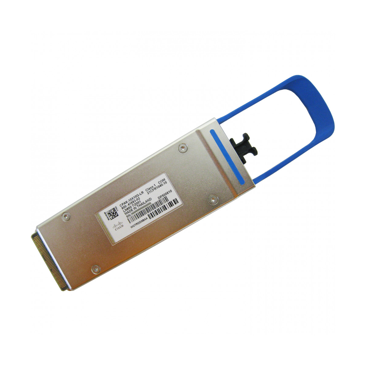 CISCO CPAK-10X10G-LR CPAK-10X10GLR, Transceiver module, 10 x 10Gb/s 10km SMF CPAK-10X10GLR, Transceiver module, 10 x 10Gb/s 10km SMF