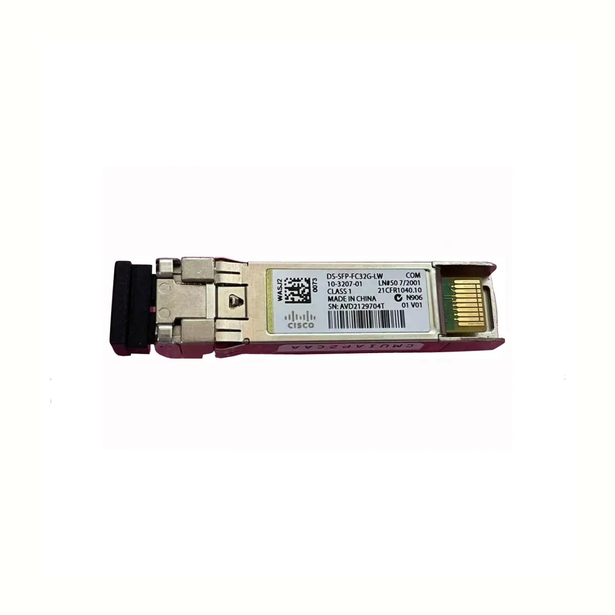CISCO DS-SFP-FC 32G-LW32 Gbps Fibre Channel LW SFP+, LC 32 Gbps Fibre Channel LW SFP+, LC