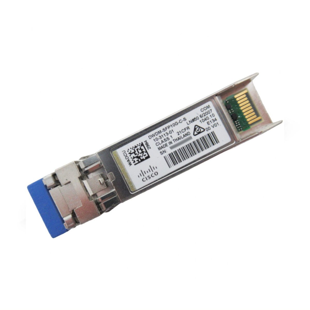 CISCO DWDM-SFP10G-C-S DWDM Tunable SFP+ Module, S-Class, Limiting Interface, Original Cisco DWDM Tunable SFP+ Module, S-Class, Limiting Interface, Original Cisco