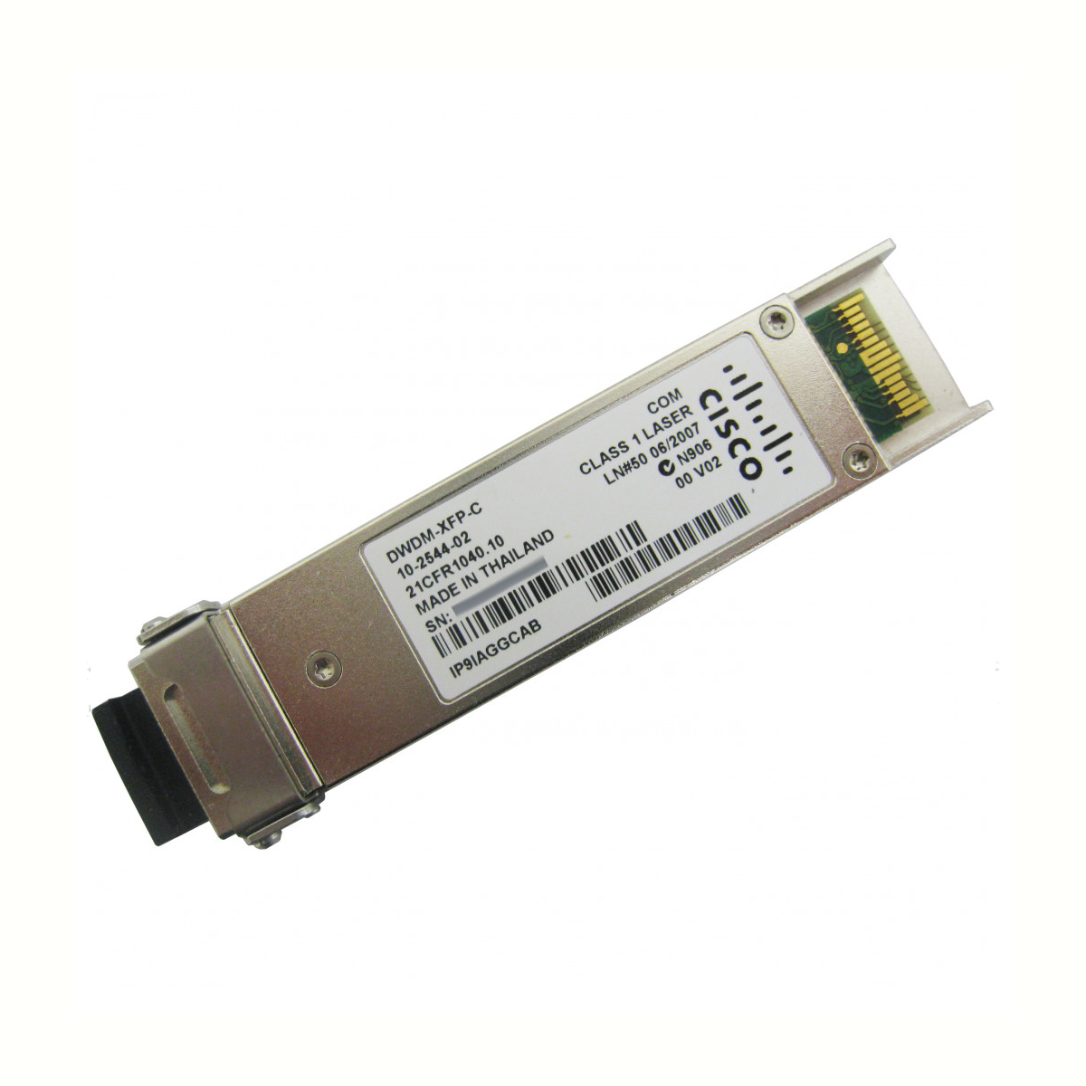 CISCO DWDM-XFP-C 10G MultiRate C Band Tunable DWDM XFP 10G MultiRate C Band Tunable DWDM XFP