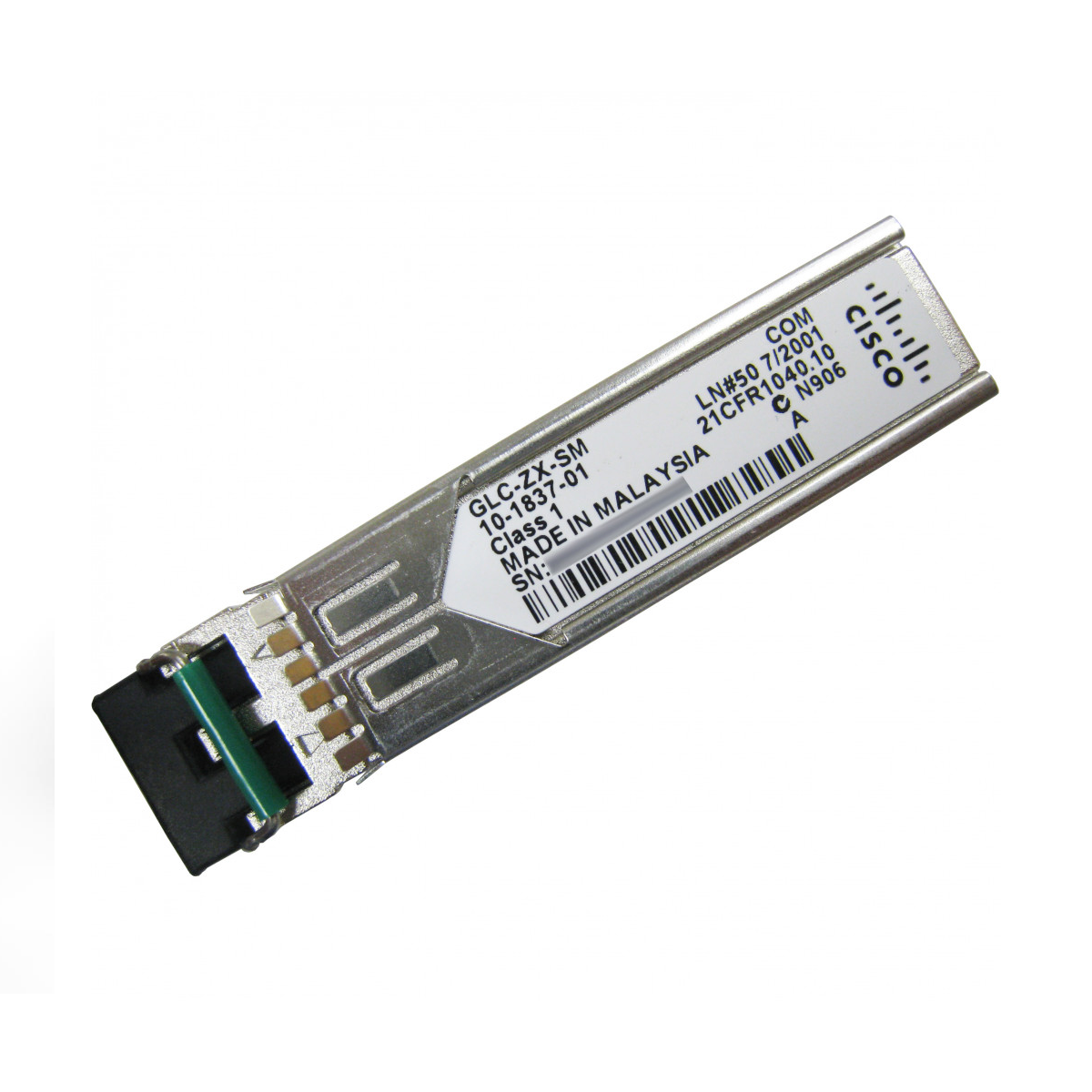CISCO GLC-ZX-SM 1000BASE-ZX SFP 1000BASE-ZX SFP
