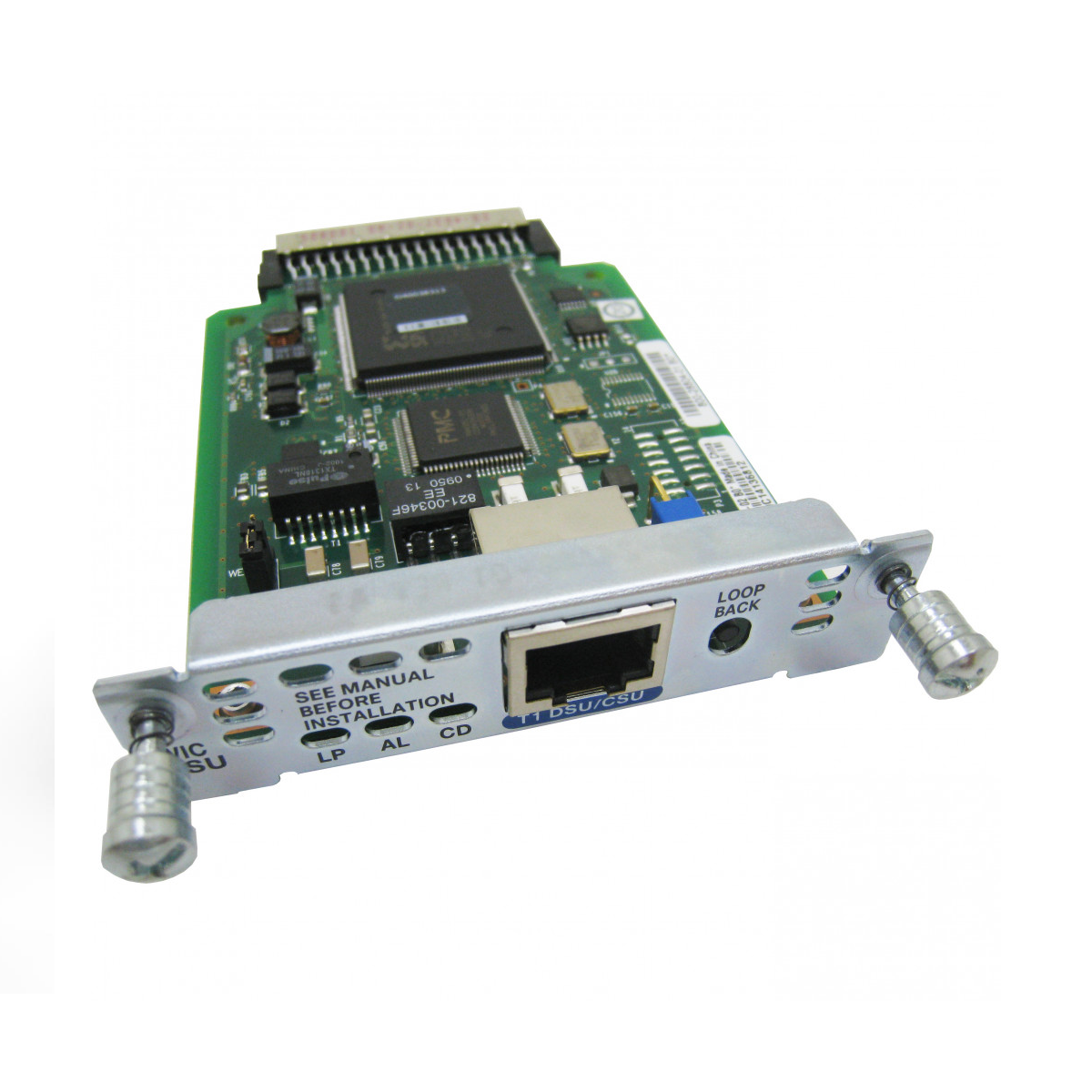 CISCO HWIC-1DSU-T1 1-Port T1/Fractional T1 DSU/CSU WAN Interface Card 1-Port T1/Fractional T1 DSU/CSU WAN Interface Card