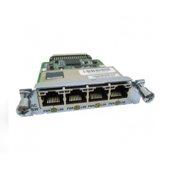 CISCO HWIC-4ESW Four port 10/100 Ethernet switch interface card Four port 10/100 Ethernet switch interface card