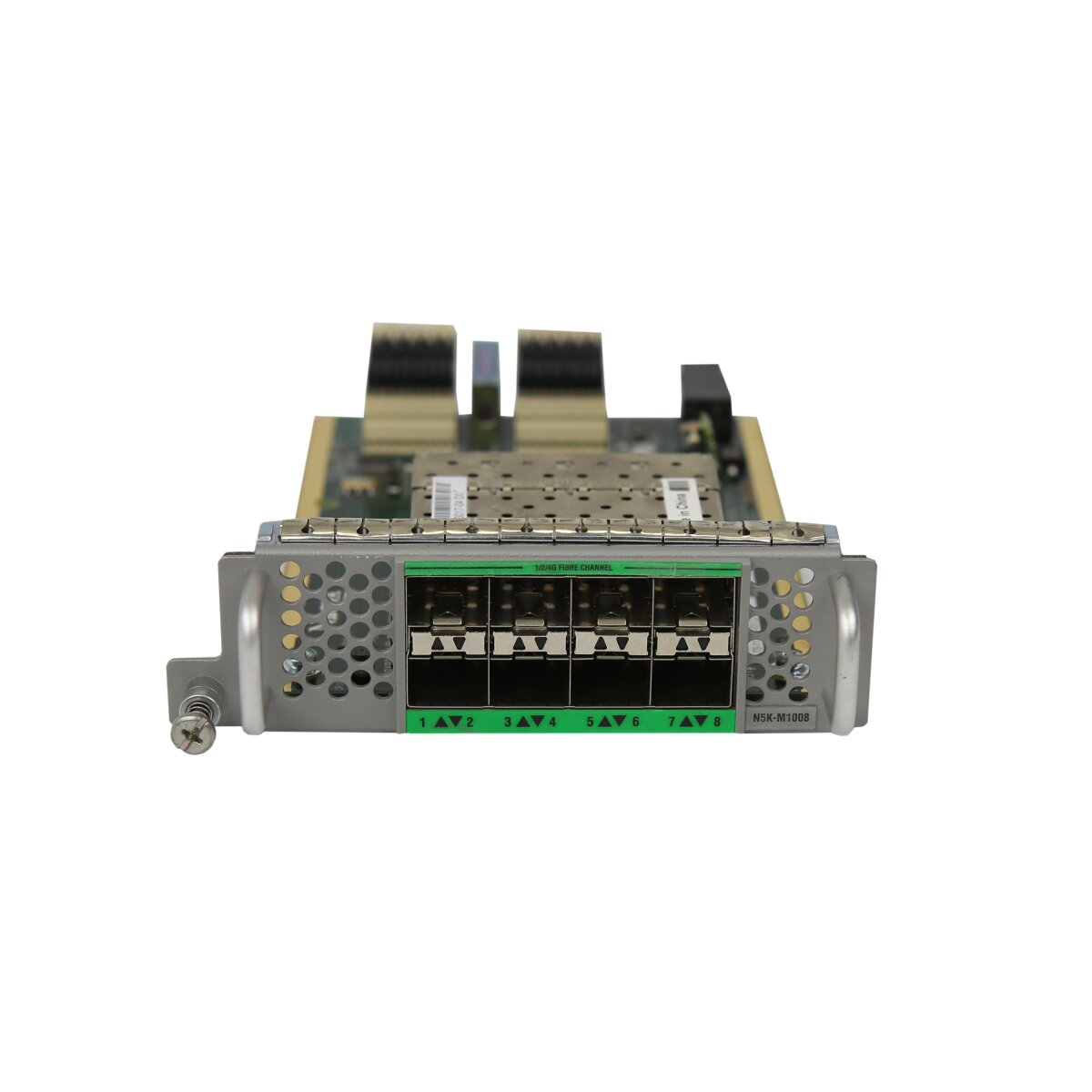 CISCO N5K-M1008 N5000 1000 Series Module 8xFC 4/2/1 G (req SFP) N5000 1000 Series Module 8xFC 4/2/1 G (req SFP)