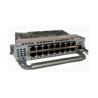 CISCO NME-16ES-1G-P EtherSwitch Service Mod 16 10/100T POE + 1 GE,IP Base EtherSwitch Service Mod 16 10/100T POE + 1 GE,IP Base