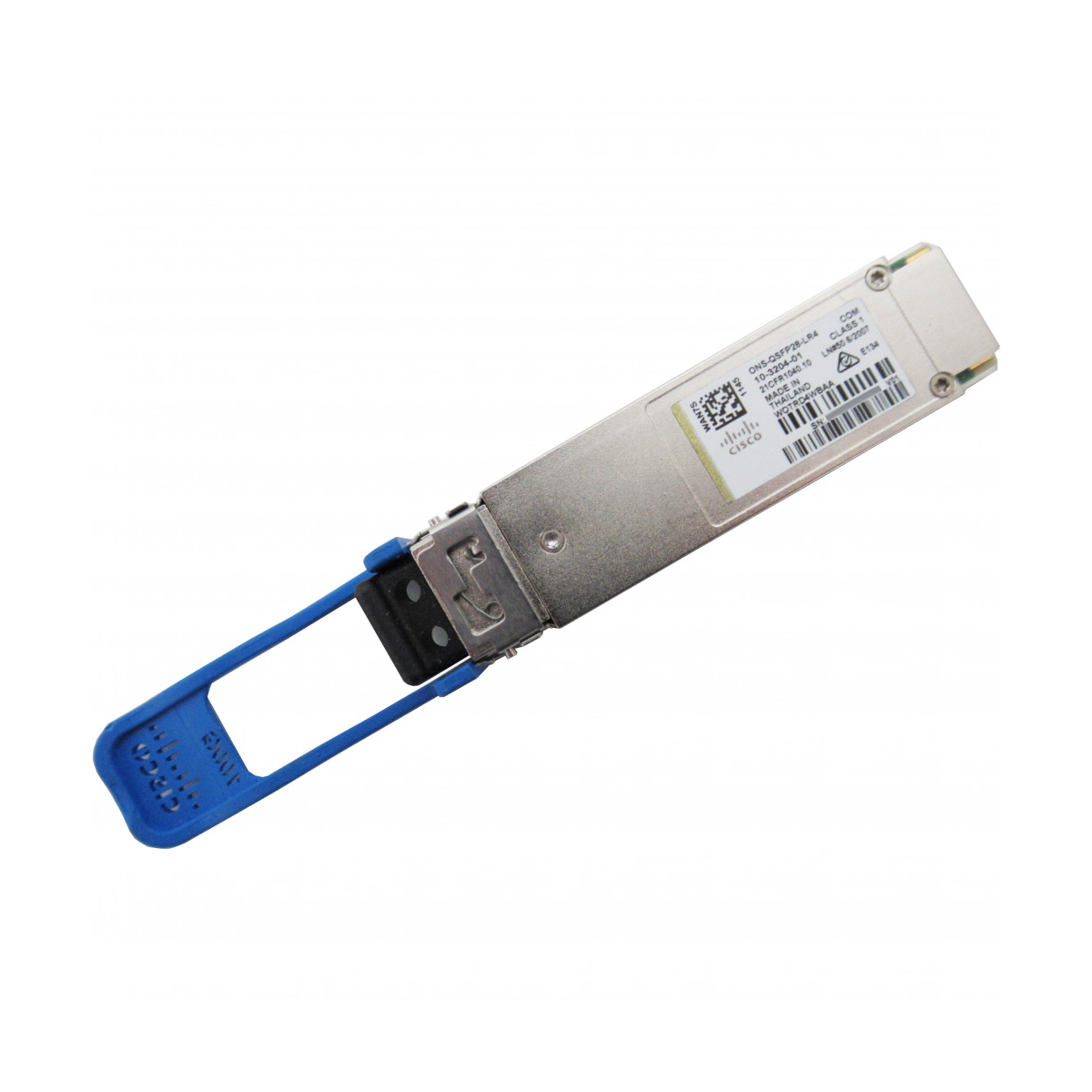CISCO ONS-QSFP28-LR4 100Gbps Multi-rate QSFP28, LR 100Gbps Multi-rate QSFP28, LR