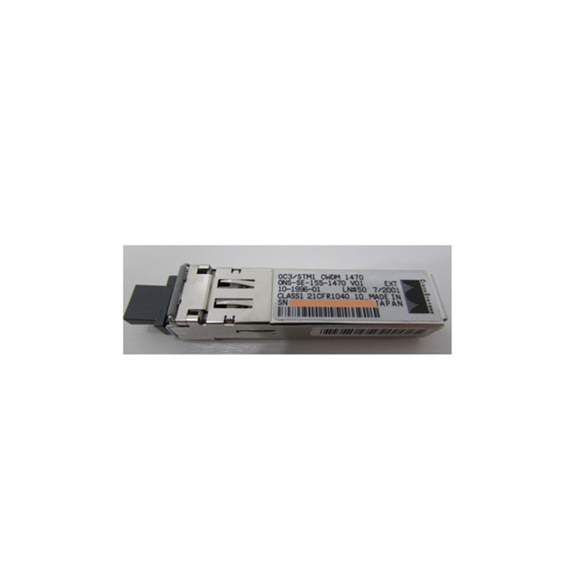 CISCO ONS-SE-155-1470 SFP - OC3/STM1, CWDM, 1470 nm, EXT   SFP - OC3/STM1, CWDM, 1470 nm, EXT 