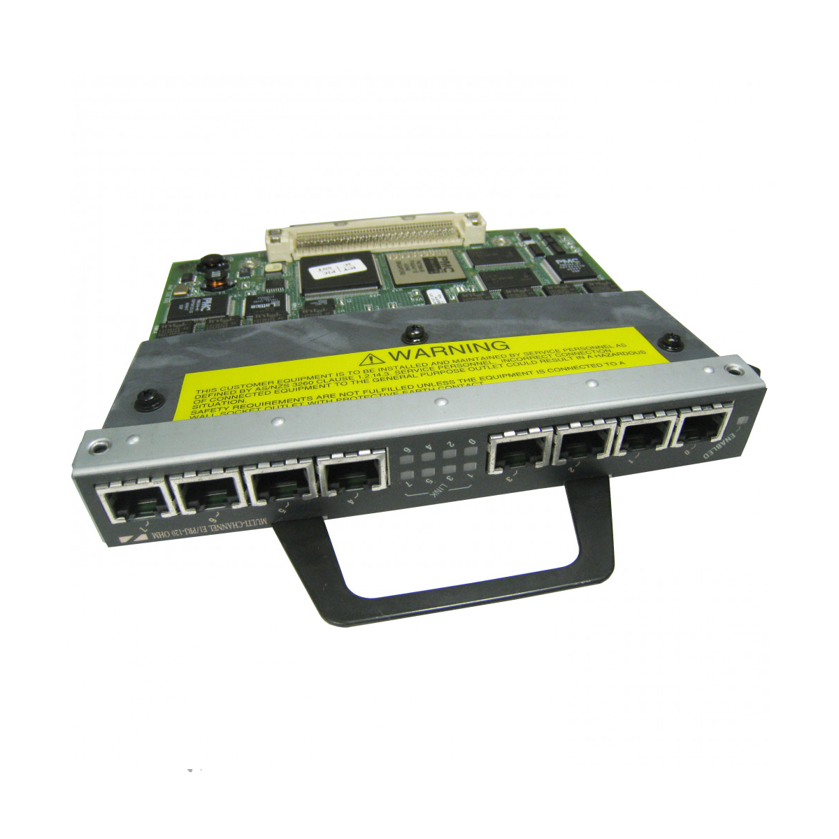 CISCO PA-MC-8E1/120 8 port multichannel E1 port adapter with G.703 120ohm interf   8 port multichannel E1 port adapter with G.703 120ohm interf 