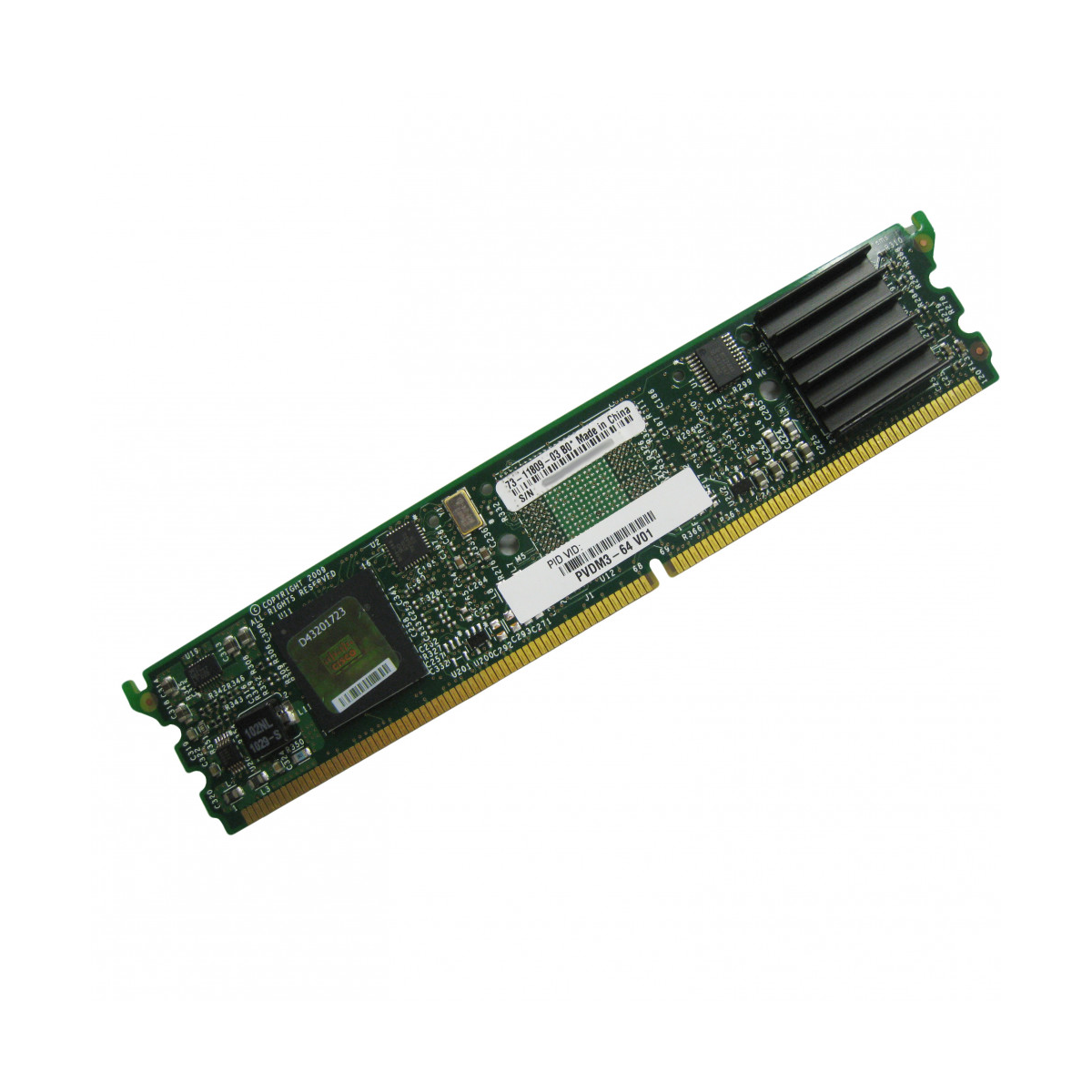 CISCO PVDM3-64 64-channel high-density voice and video DSP module   64-channel high-density voice and video DSP module 
