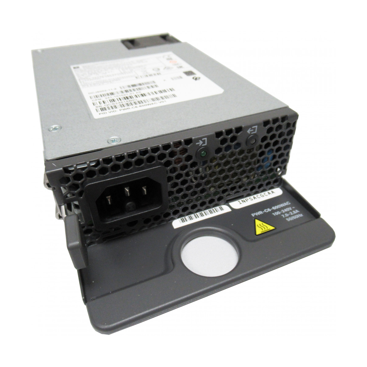 CISCO PWR-C6-600WAC 600W AC Config 6 Power Supply   600W AC Config 6 Power Supply 